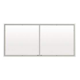 Novy Maxi Pure line 856 Cappa da soffitto, per esterni, finitura laccata bianca