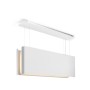 NOVY Mood 7550 Cappa a isola, bianca, 108 cm