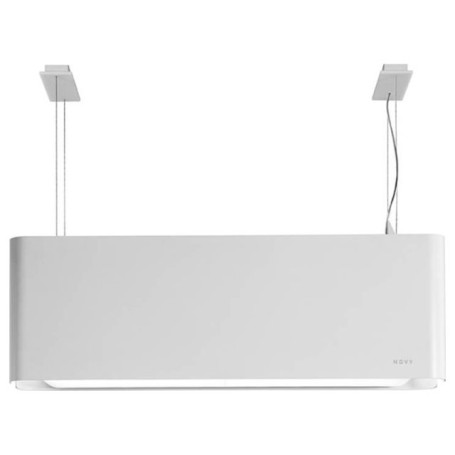 NOVY Mood 7550 Cappa a isola, bianca, 108 cm