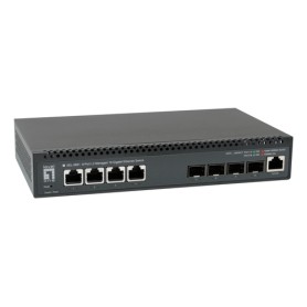 LevelOne XEL-0891 Gestito L3 10G Ethernet (100/1000/10000) Desktop Grigio