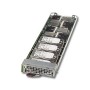 Supermicro MicroBlade MBI-6418A-T7H Intel SoC BGA 1283 Grigio, Argento (MBI-6418A-T7H)