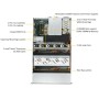 Supermicro SuperStorage Server 2028R-E1CR48N Intel® C612 LGA 2011 (Socket R) Armadio (2U) Nero, Grigio (SSG-2028R-E1CR48N)