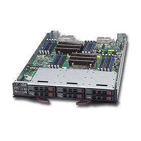 Supermicro Processor Blade SBI-7128R-C6N Intel® C612 LGA 2011 (Socket R) Lama Nero (SBI-7128R-C6N)
