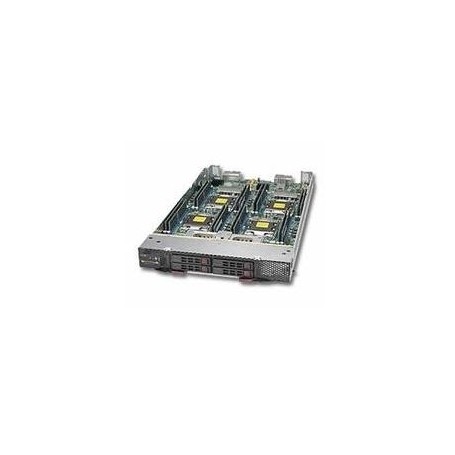 Super Micro Supermicro SuperBlade SBI-7147R-S4X - Server - Blade - zweiweg - SATA/SAS - Hot-Swap 6,4 cm (2.5") - kein HDD - G200