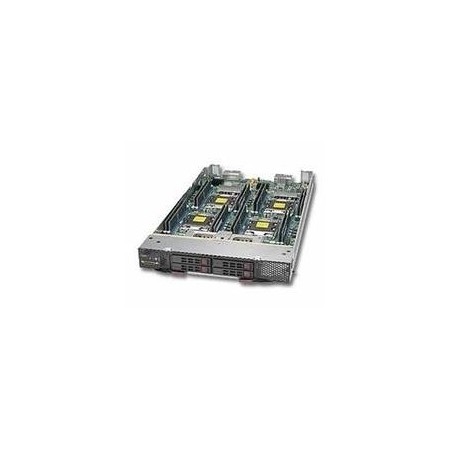 Super Micro Supermicro SuperBlade SBI-7147R-S4F - Server - Blade - zweiweg - SATA/SAS - Hot-Swap 6,4 cm (2.5") - kein HDD - G200