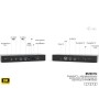 I-TEC THUNDERBOLT4 3 DISPLAY PD140W (TB5TRIPLEDOCKM2PD)