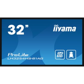 iiyama LH3254HS-B1AG visualizzatore di messaggi Pannello piatto per segnaletica digitale 80 cm (31.5") LCD Wi-Fi 500 cd/m² Full