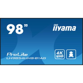iiyama LH9854UHS-B1AG visualizzatore di messaggi Pannello piatto per segnaletica digitale 2,48 m (97.5") LCD Wi-Fi 500 cd/m² 4K