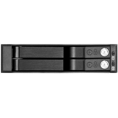 Silverstone SST-FS202B pannello drive bay Nero (SST-FS202B)