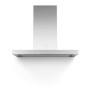 Novy Flat line 7605 Cappa aspirante a parete , modello esterno, in acciaio inox, 90 cm