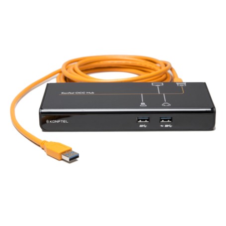 Konftel 900102149 hub di interfaccia USB 3.2 Gen 1 (3.1 Gen 1) Type-A Nero (900102149)