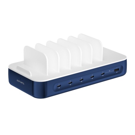 4smarts 541279 Caricabatterie per dispositivi mobili Universale Blu marino, Bianco AC Ricarica rapida Interno (4S541279)