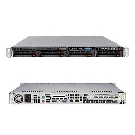 Supermicro SYS-5016I-MTF sistema barebone per server Intel® 3420 LGA 1156 (Socket H) Rack (1U) Nero (SYS-5016I-MTF)