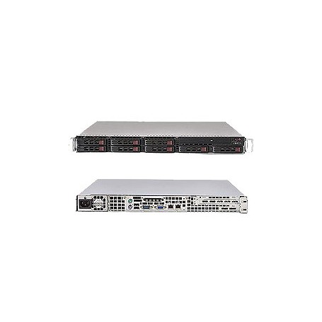 Supermicro SuperServer 1016T-M3FB Intel® X58 Express Socket B (LGA 1366) Rack (1U) Nero (SYS-1016T-M3FB)