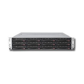 Supermicro 6026TT-D6RF Intel® 5520 Socket B (LGA 1366) Armadio (2U) Nero (SYS-6026TT-D6RF)