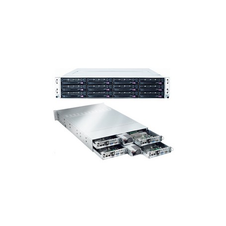 Supermicro SYS-6026TT-BIBQF sistema barebone per server Intel® 5520 Socket B (LGA 1366) Armadio (2U) Nero (SYS-6026TT-BiBQF)