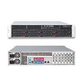 Supermicro SuperServer 6026T-3RF Intel® 5520 Socket B (LGA 1366) Armadio (2U) Nero (SYS-6026T-3RF)