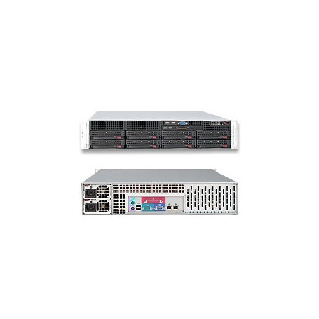 Supermicro SuperServer 6026T-3RF Intel® 5520 Socket B (LGA 1366) Armadio (2U) Nero (SYS-6026T-3RF)