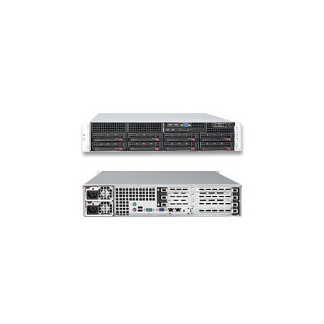 Supermicro SuperServer 6026T-URF Intel® 5520 Socket B (LGA 1366) Armadio (2U) Nero (SYS-6026T-URF)