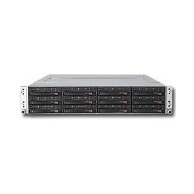 Supermicro 6026TT-HIBXRF Intel® 5520 Socket B (LGA 1366) Armadio (2U) Nero (SYS-6026TT-HiBXRF)