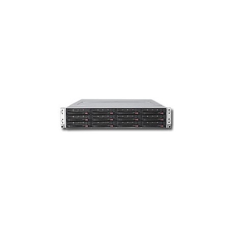 Supermicro 6026TT-HIBXRF Intel® 5520 Socket B (LGA 1366) Armadio (2U) Nero (SYS-6026TT-HiBXRF)