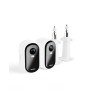Arlo Essential Telecamera di sorveglianza per esterni & 2 Supporti regolabili, set da 2 (VMC2250-111EUS)
