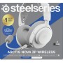Steelseries Arctis Nova 3P Auricolare Wireless A Padiglione Musica/Giornaliera Bluetooth Bianco (61687)