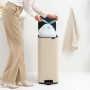 Brabantia Bo Pedal Bin 30 L Rettangolare Acciaio Beige (238123)