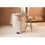Brabantia Bo Pedal Bin 30 L Rettangolare Acciaio Beige (238123)