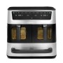 Cuisinart Tri Zone Doppia 13,6 L Indipendente Friggitrice ad aria calda Nero, Argento (AFT13XSSE)