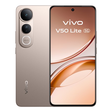 VIVO V50 Lite 5G 17,2 cm (6.77") Doppia SIM Android 15 USB tipo-C 12 GB 512 GB 6500 mAh Oro (M20YHL2L)