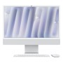 Apple iMac Apple M M4 59,7 cm (23.5") 4480 x 2520 Pixel PC All-in-one 16 GB 256 GB SSD macOS Sequoia Wi-Fi 6E (802.11ax) Argento (Z1E2-MWUC3D/A-078PNU)