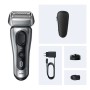 Braun Series 8 8617s Rasoio Trimmer Grigio (554404)