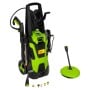 Zipper ZI-HDR195 idropulitrice Compatta Elettrico 6,5 l/h 2300 W Nero, Verde chiaro