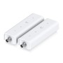 Ubiquiti UACC-Retrofit-PoE-2Wire Ricevitore e trasmettitore di rete Bianco 10, 100 Mbit/s