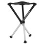Walkstool Comfort 55 Sgabello da campeggio 3 gamba/gambe Nero (COMFORT 55XL)