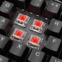 Sharkoon SGK20 RED BE tastiera Gaming USB QWERTZ Tedesco Nero (4044951039531)