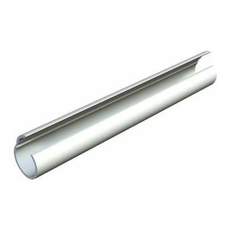 OBO BETTERMANN 2153920 Installationsrohr Quick-Pipe 2m M25 Licht-Grau (RAL 7035) (2153920)