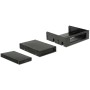 DeLOCK 47213 pannello drive bay Nero