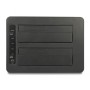DeLOCK Doppia docking station USB per 2 x HDD / SSD SATA con funzione di clonazione e lettore di schede + porta USB aggiuntiva (64183)