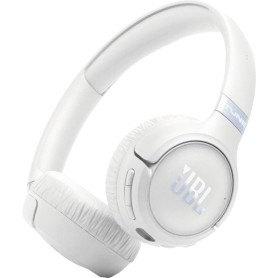 JBL Tune Cuffie On-Ear Bluetooth Wireless, con Cancellazione Adattiva del Rumore, Smart Ambient, Pure Bass Sound, fino a 76 Ore  (JBLT680NCWHT)