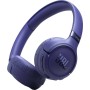 JBL Tune Cuffie On-Ear Bluetooth Wireless, con Cancellazione Adattiva del Rumore, Smart Ambient, Pure Bass Sound, fino a 76 Ore  (JBLT680NCBLU)