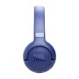 JBL Tune Cuffie On-Ear Bluetooth Wireless, con Cancellazione Adattiva del Rumore, Smart Ambient, Pure Bass Sound, fino a 76 Ore  (JBLT680NCBLU)