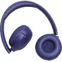 JBL Tune Cuffie On-Ear Bluetooth Wireless, con Cancellazione Adattiva del Rumore, Smart Ambient, Pure Bass Sound, fino a 76 Ore  (JBLT680NCBLU)