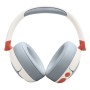 JBL Junior 470NC Auricolare Wireless A Padiglione Musica e Chiamate USB tipo-C Bluetooth Grigio chiaro, Bianco (JBLJR470NCWHT)