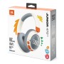 JBL Junior 470NC Auricolare Wireless A Padiglione Musica e Chiamate USB tipo-C Bluetooth Grigio chiaro, Bianco (JBLJR470NCWHT)