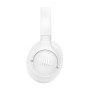 JBL Tune Cuffie Over-Ear Bluetooth Wireless, Pieghevoli e Leggere, Pure Bass, Connessione Multipoint, fino a 76 ore di Autonomia (JBLT730BTWHT)