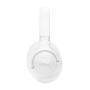 JBL Tune Cuffie Over-Ear Bluetooth Wireless, Pieghevoli e Leggere, Pure Bass, Connessione Multipoint, fino a 76 ore di Autonomia (JBLT730BTWHT)