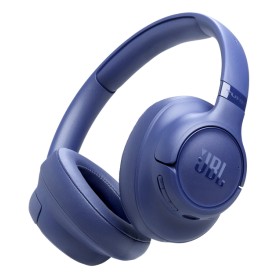 JBL Tune Cuffie Over-Ear Bluetooth Wireless, Pieghevoli e Leggere, Pure Bass, Connessione Multipoint, fino a 76 ore di Autonomia (JBLT730BTBLU)