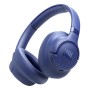 JBL Tune Cuffie Over-Ear Bluetooth Wireless, Pieghevoli e Leggere, Pure Bass, Connessione Multipoint, fino a 76 ore di Autonomia (JBLT730BTBLU)